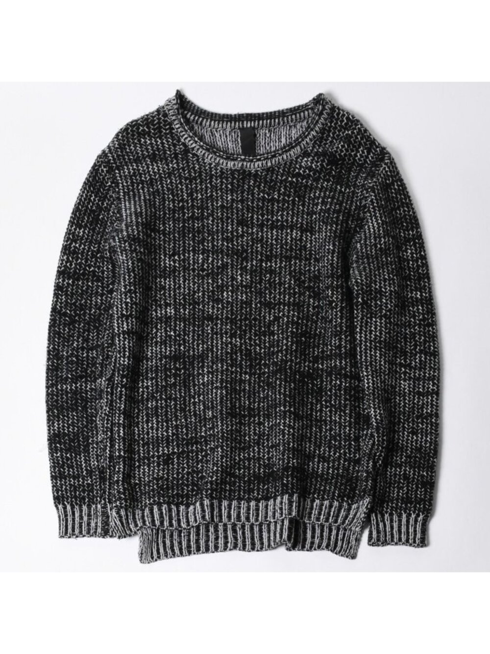 Chrome Hearts Y NOT Sleeve Star Patch Cashmere Knit Sweater Gray Black